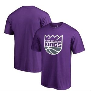Men's Sacramento Kings Purple Primary Logo T-Shirt